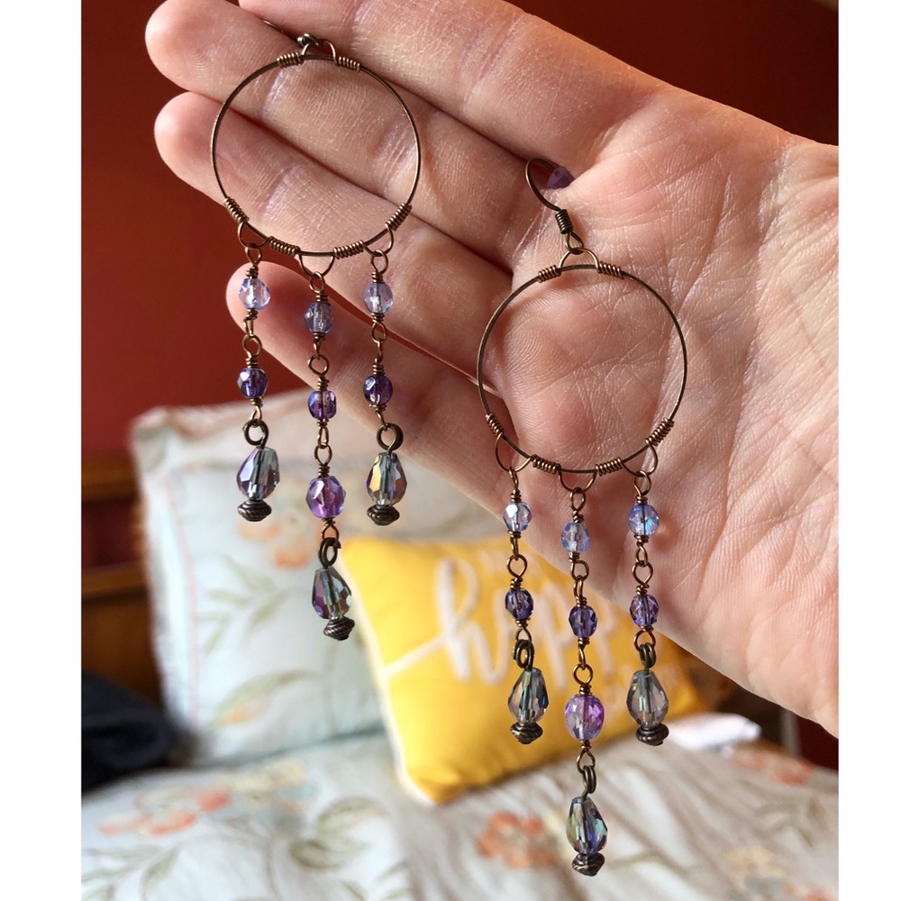 Handmade Beaded Earrings *FIRM*